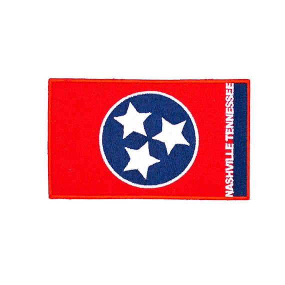 Tennessee State Flag Nashville Embroidered Patch