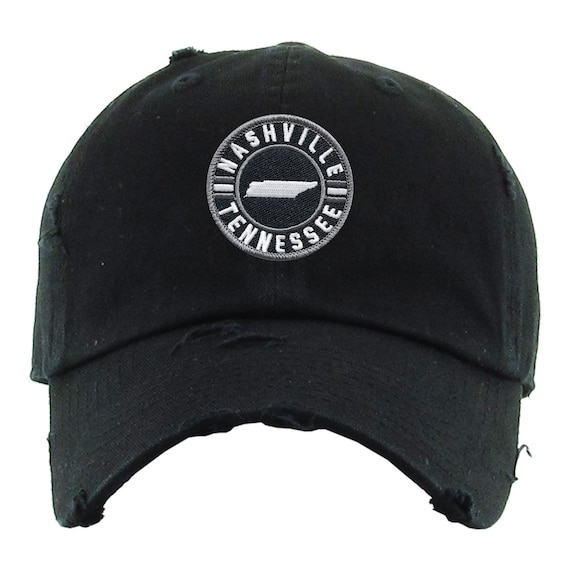 Nashville Tennessee State Patch Dad Hats