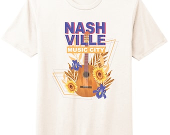 Nashville Flower Guitar- Adult Unisex