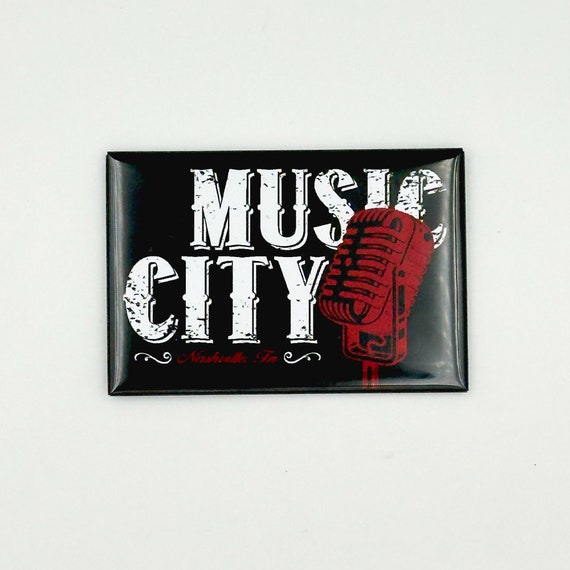 Music City Mic Magnet
