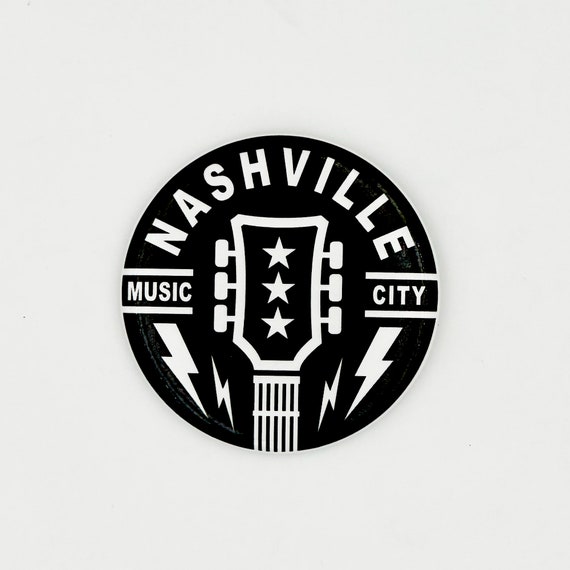 Music City Guitar Magnet