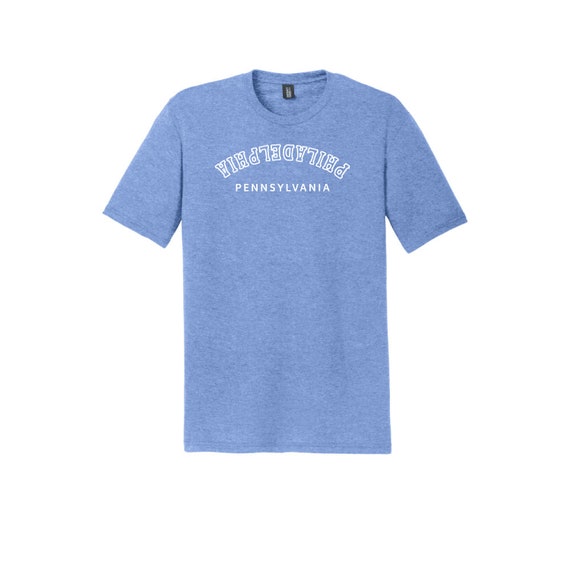 Reversed Philadelphia Pennsylvania Adult Unisex T-Shirt