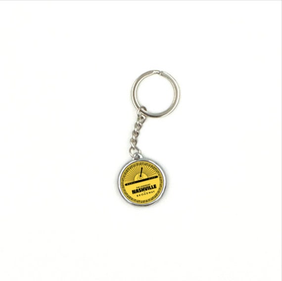 Nashville Record Label Keychain