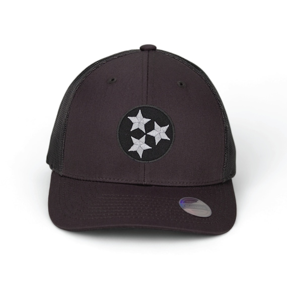 Black Out Tennessee Tristar Patch Trucker Hat