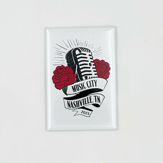 Music City Rose Magnet