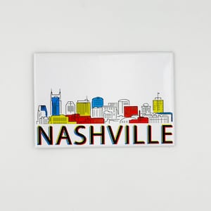 Nashville Skyline Magnet
