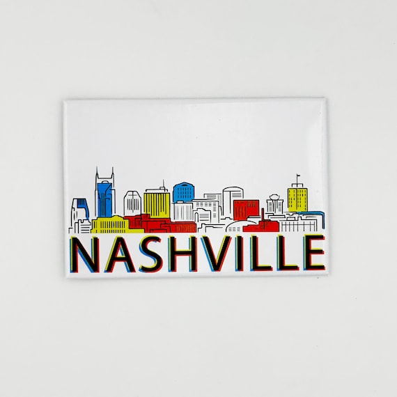 Nashville Skyline Magnet