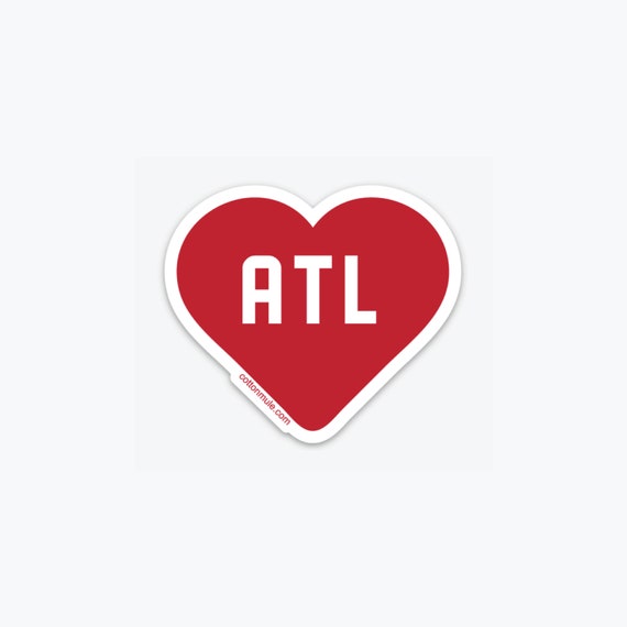 ATL Heart Sticker