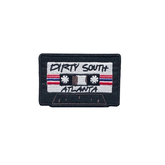 Dirty South Atlanta Cassette Embroidered Patch