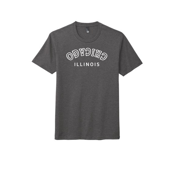 Reversed Chicago Illinois Adult Unisex T-Shirt
