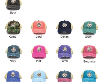 Smiley Face Trucker Hat