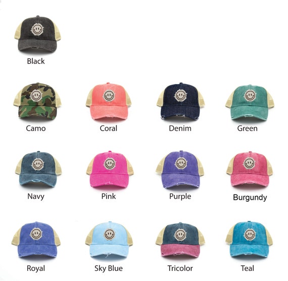Smiley Face Trucker Hat