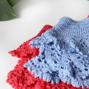 Falda de crochet para niño pequeño imagen 7