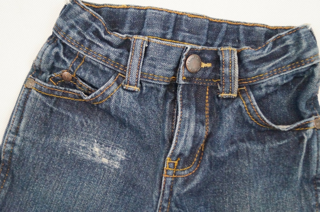 Toddler Boys Destroyed DENIM Distressed Jeans Size 4T - Etsy