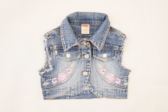 denim shrug jacket