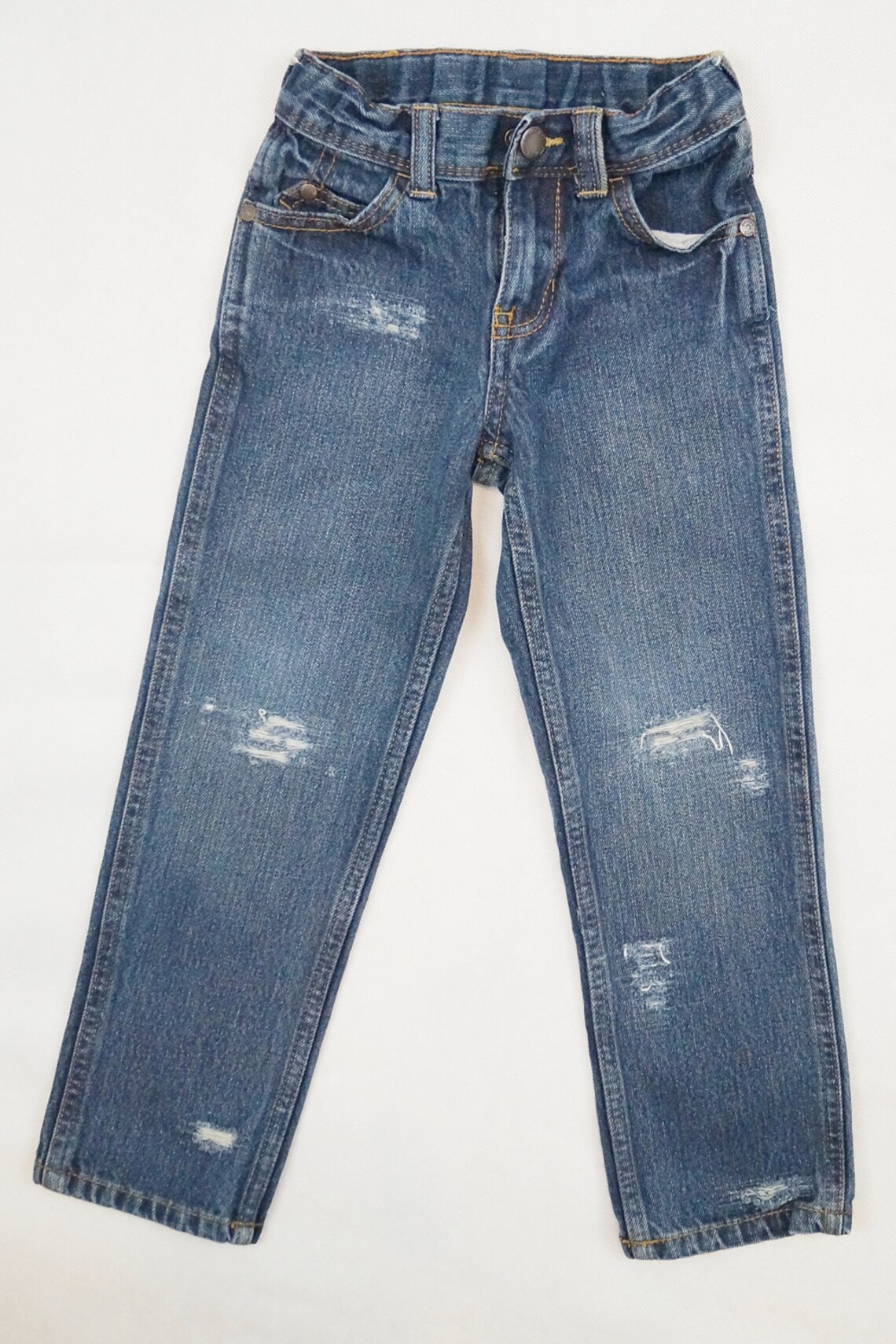 Toddler Boys Destroyed DENIM Distressed Jeans Size 4T Etsy