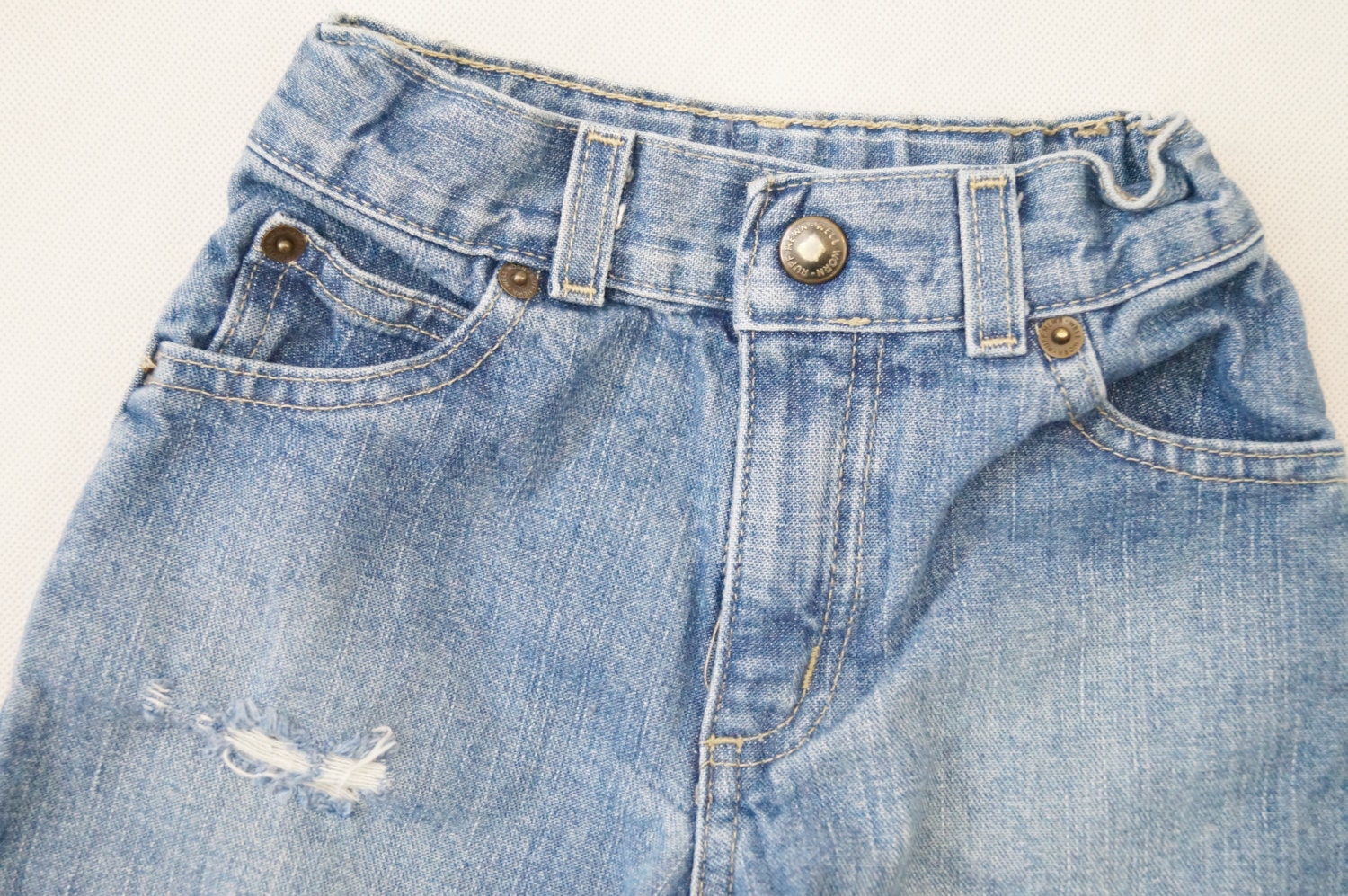 Toddler Boys Destroyed DENIM Distressed Jeans Size 3T | Etsy