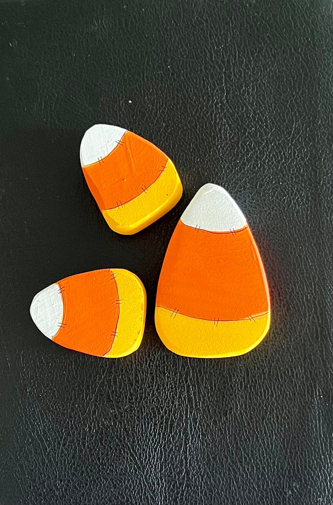Set of 3 Candy Corn, Candy Corn, Halloween Candy Corn, Fall Candy Corn ...