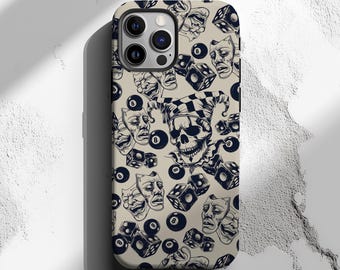 Tough Cases, Phone Covers, Retro Lucky Tattoo Style, Vintage Phone Accessories, Durable Smartphone Protectors