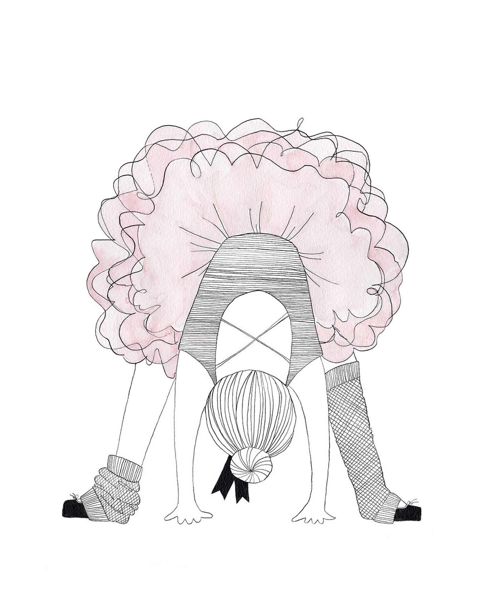 ballerina print | baby girl nursery art | ballet prints wall art | pink kids room decor