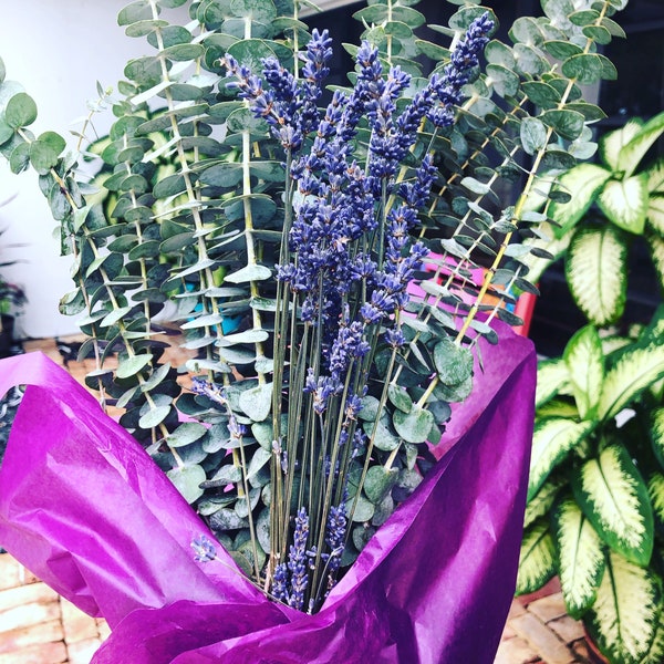 Eucalyptus Spa Shower Bundle with Lavender | Hanging Aromatherapy Spa Bundle | Christmas Gift Idea | Secret Santa | Handmade Gifts