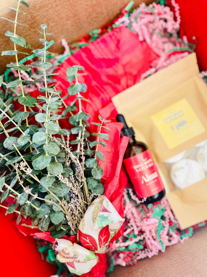 Holiday Spa Shower Kit at Home Spa Personalized Gift Etsy