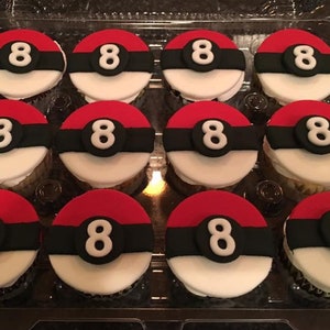 Pokemon Poke Balls Beast Ball Ultra Ball and Others Edible Cake Topper – A  Birthday Place