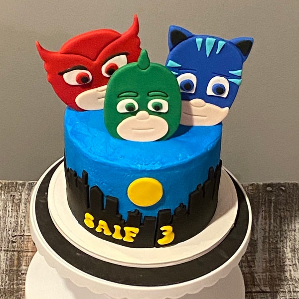 Fondant Mask characters