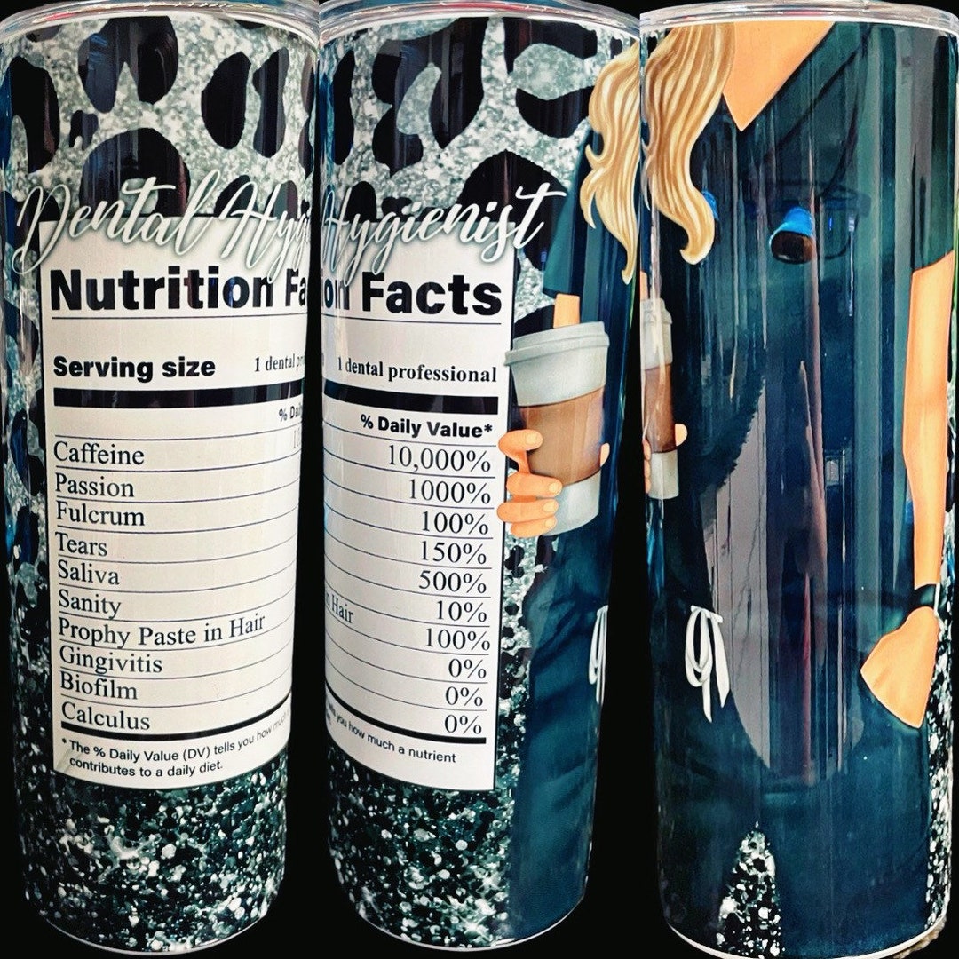 Dental Hygienist Tumbler Etsy