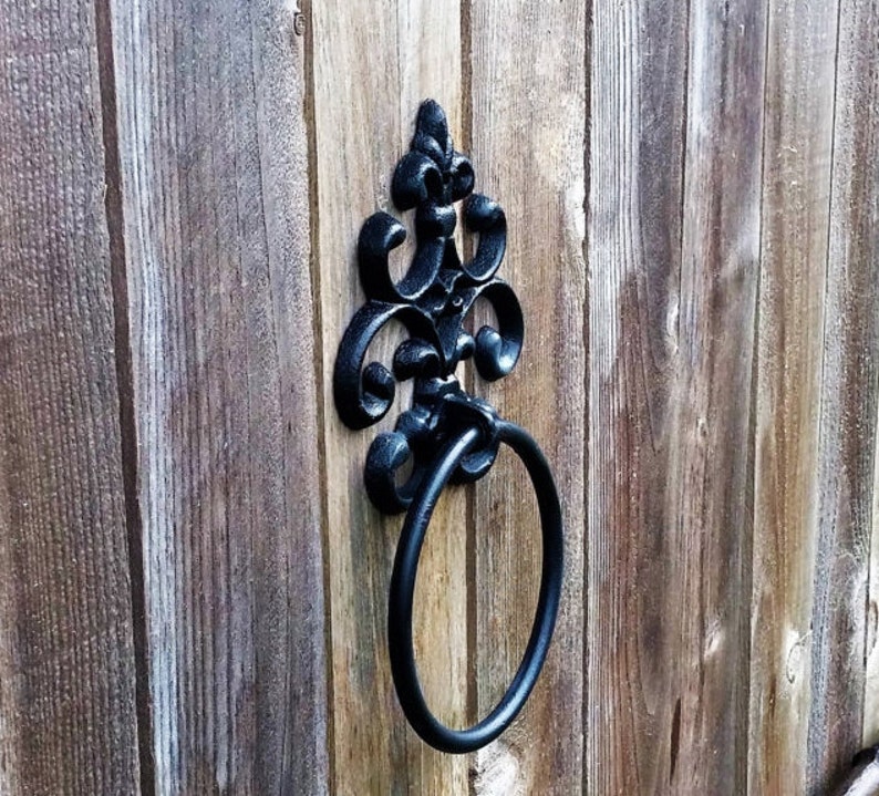Hand Towel Holder Towel Ring French Country Towel Hanger Etsy