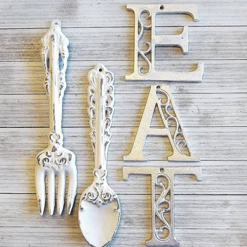 Kitchen Wall Decor Kitchen Wall Art EAT Wall Letters Etsy
