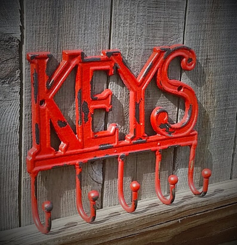 Rustic Key Hook Key Hook for Wall Key Holder Key Holder for Etsy