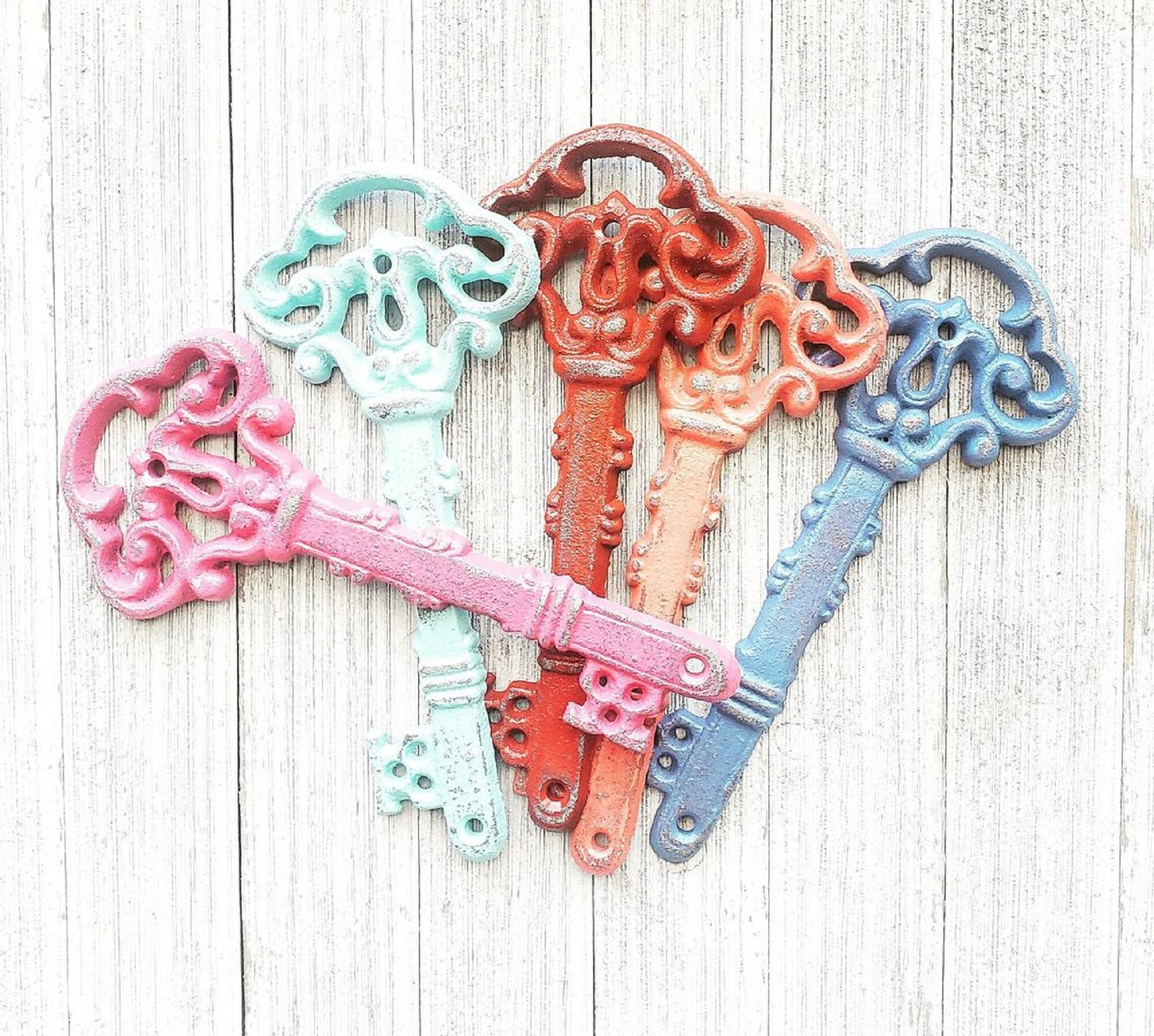 Antique Keys Gallery Wall Decor Key Decor Skeleton Key Etsy