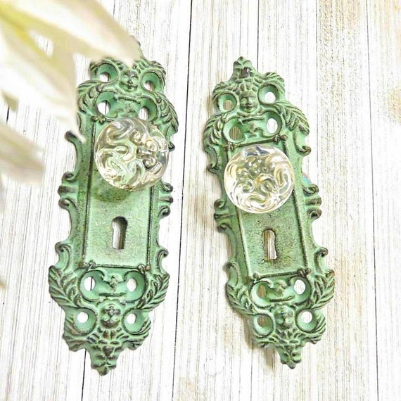 One Curtain Tie Back Curtain Tieback Door Plate Door Knob Etsy