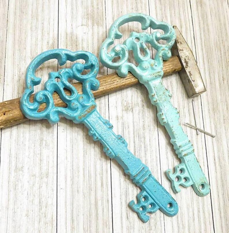 Antique Keys Gallery Wall Decor Key Decor Skeleton Key Etsy