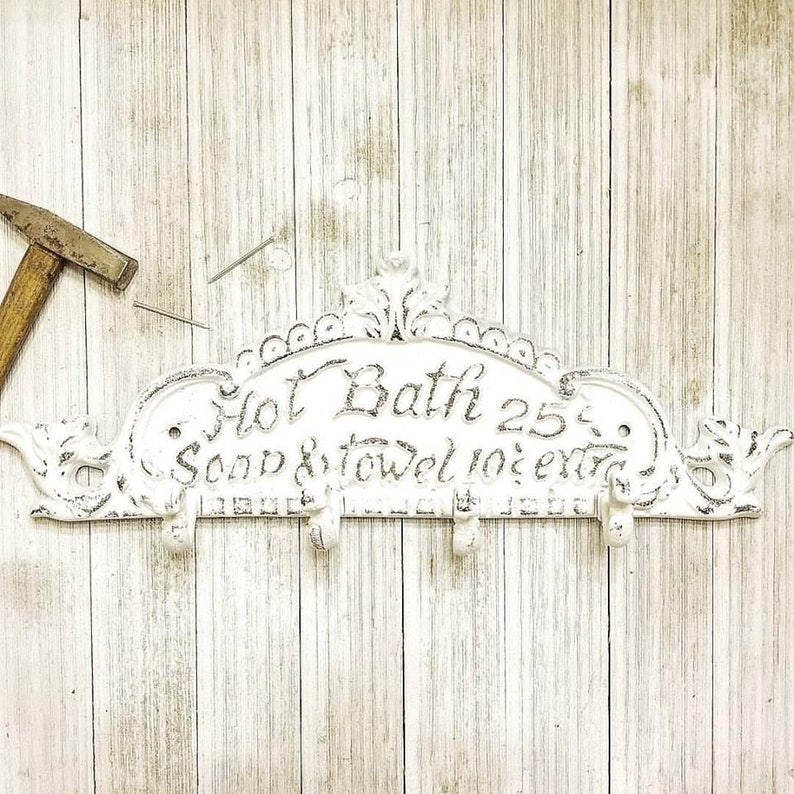 Bathroom Hooks Towel Hook Bathroom Towel Hooks Rustic Bathroom Signs