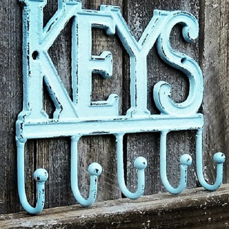 Rustic Key Holder / Key Hook / Entryway Key Hook / Rustic Home Etsy
