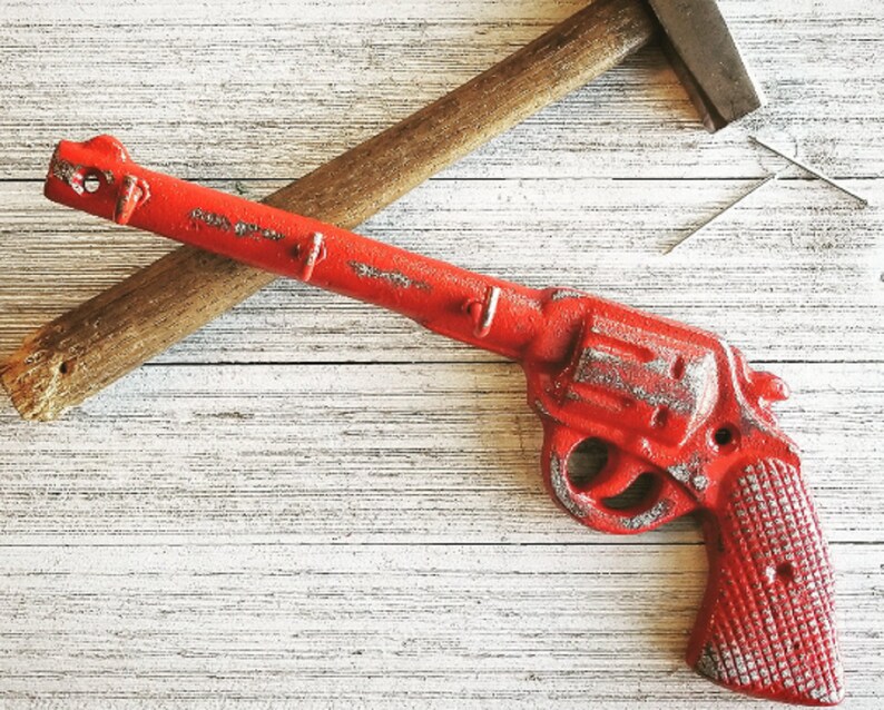 Key Holder Kitchen Wall Decor Gun Decor Gun Gift Key Etsy