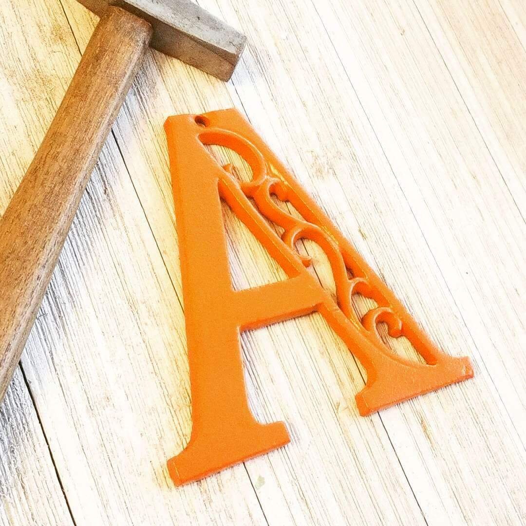 Metal Letters Metal Wall Letters Large Metal Letters Rustic Etsy