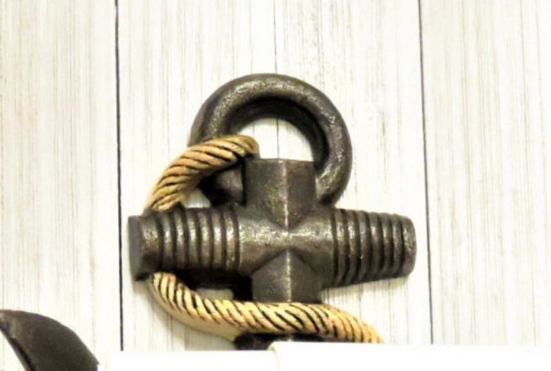 Toilet Paper Holder Anchor Decor Nautical Decor Beach Etsy