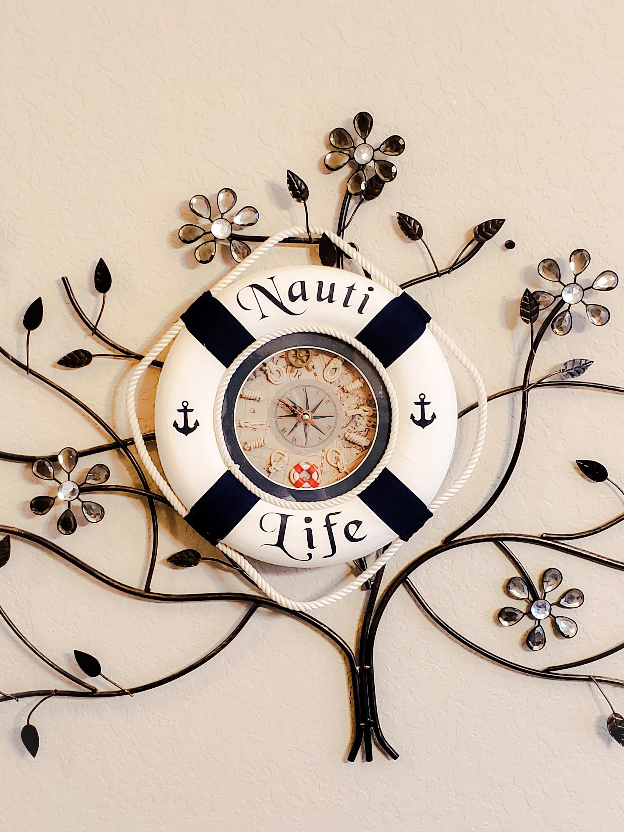 Personalized Clock Life Ring /nautical Wedding Gift /nautical Etsy
