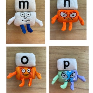 Alphablocks knuffels volledige set met 26 letters afbeelding 4