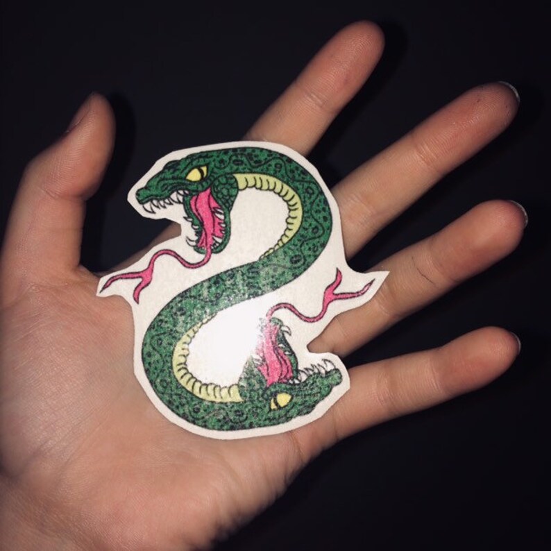 Southside Serpents Temporary Tattoo Riverdale Jughead Jones Etsy