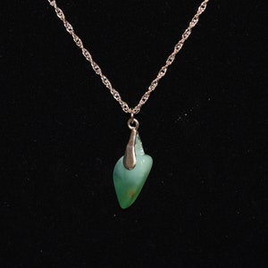 Chrysoprase necklace