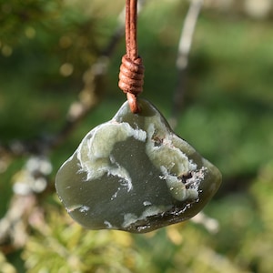 Wyoming Olive Jade pendant