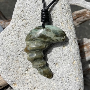 Washington Grossular Garnet and Leather Necklace