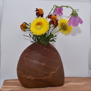 Natural rock vase