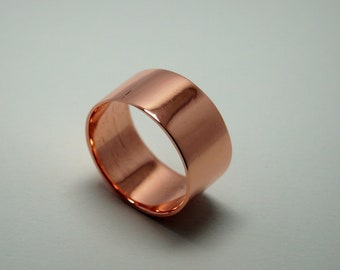 Simple copper ring, forged copper jewellery, Celtic ring, jewelry gift from Ireland, Simple ring, copper ring,