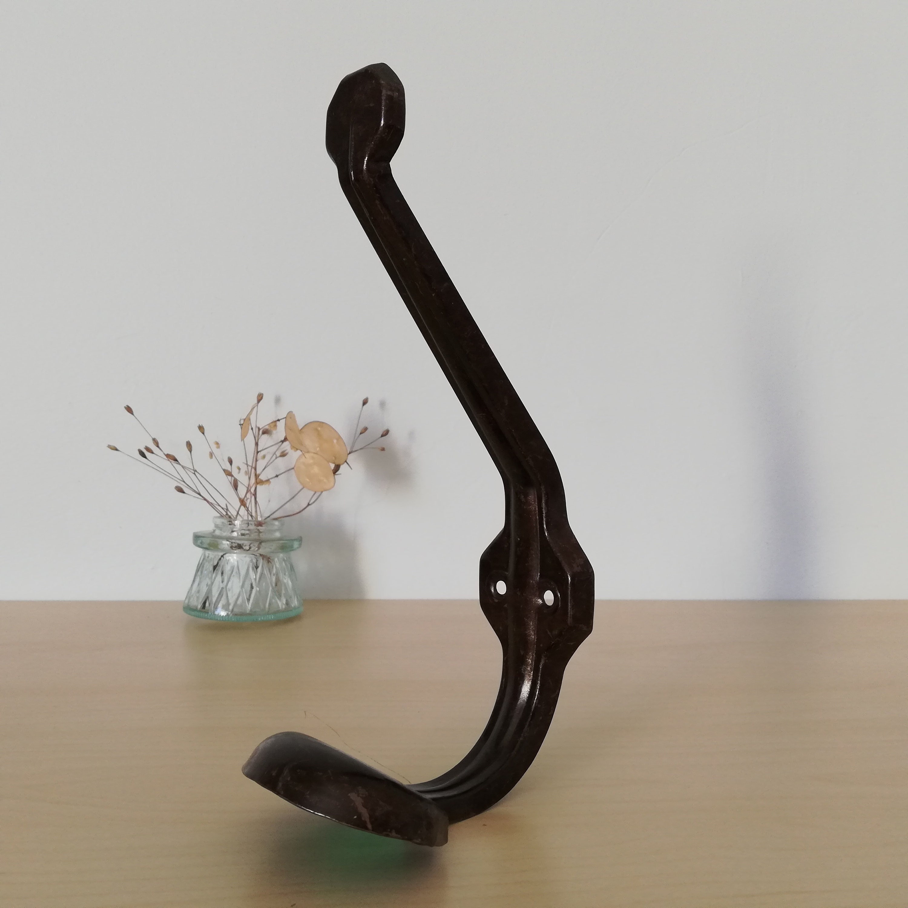 Patère Métal - Porte-Manteau Vintage Français -