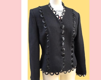 ヴィンテージ MOSCHINO チープ＆シック カーウォッシュ ブレザー